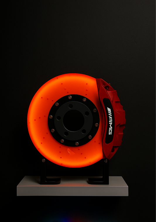 (Red) AMG Brake Disc Lamp